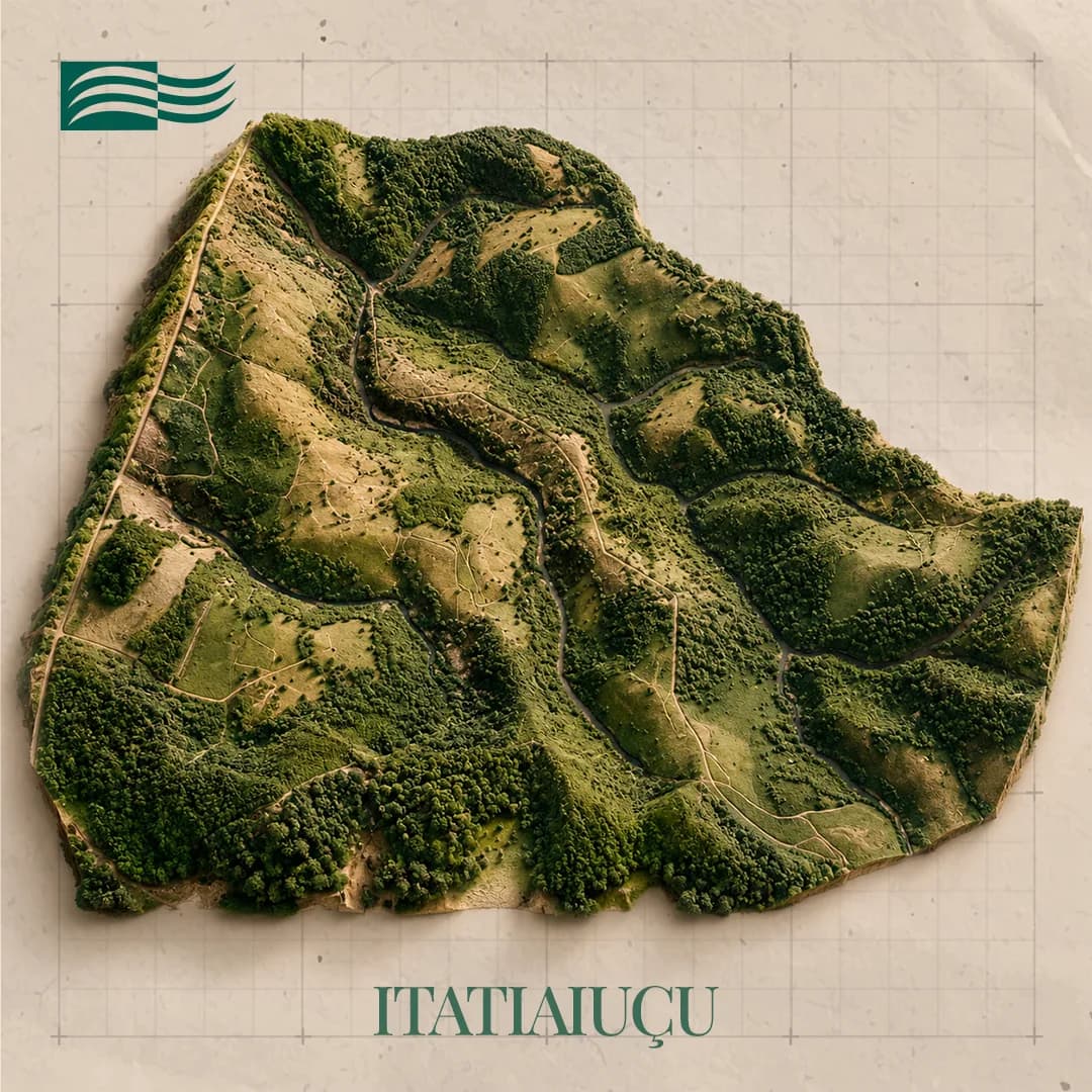 Aerial view of the Itatiaiuçu project